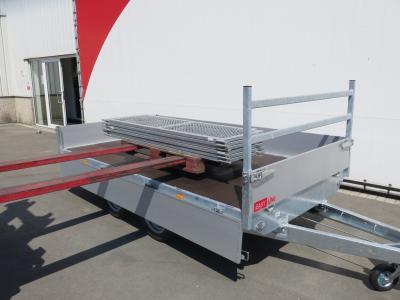 Easyline Plateauwagen tandemas 310x160cm 2100kg