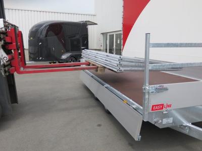 Easyline Plateauwagen tandemas 405x200cm 3500kg