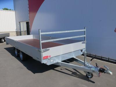 Easyline Plateauwagen tandemas 505x200cm 2850kg