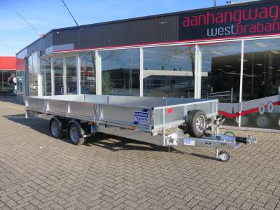 Ifor Williams plateau 547x225cm 3500kg 2-as Aanhangwagens XXL West Brabant hoofd Aanhangwagens XXL West Brabant
