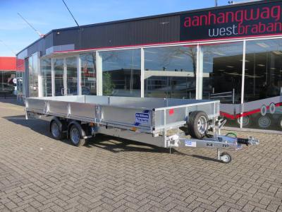 Ifor-Williams LM187G Plateauwagen tandemas 547x225cm 3500kg