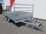 HULCO Medax-2 Plateauwagen tandemas 405x203cm 3000kg