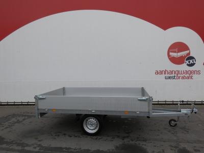 Easyline Plateauwagen enkelas 255x155cm 750kg