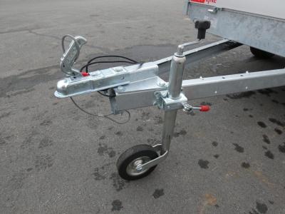 Easyline Plateauwagen enkelas 255x155cm 750kg