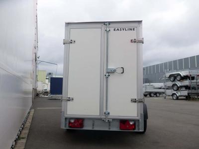 Easyline Gesloten aanhangwagen enkelas 225x125x150cm 750kg