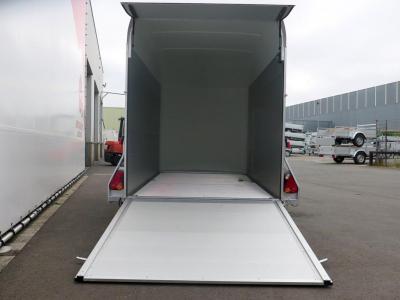 Easyline Gesloten aanhangwagen tandemas 378x185x203cm 2600kg ALU met zijdeur