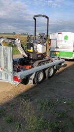 Hulco machinetransporter 294x150cm 2600kg Basic