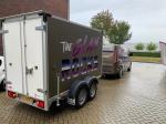 Proline Gesloten aanhangwagen tandemas 300x150x180cm 2600kg