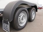 Easyline gesloten aanhangwagen 300x147x180cm 1500kg