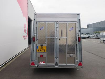 Ifor-Williams Boxvan BV125 Gesloten aanhangwagen tandemas 364x147x214cm 2700kg