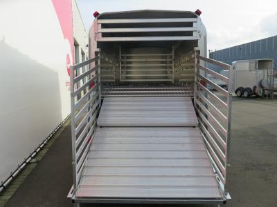 Ifor-Williams TA510 Veetrailer tridemas  dubbeldeks 427x178x213cm 3500kg