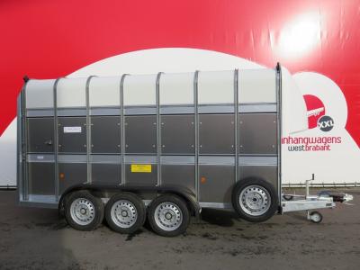 Ifor-Williams TA510 Veetrailer tridemas  dubbeldeks 427x178x213cm 3500kg