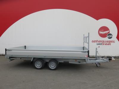 Proline driezijdige Kipper tandemas 401x185cm 2850kg