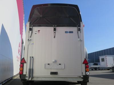 Ifor-Williams HBE 506 2-paards trailermet zadelkamer