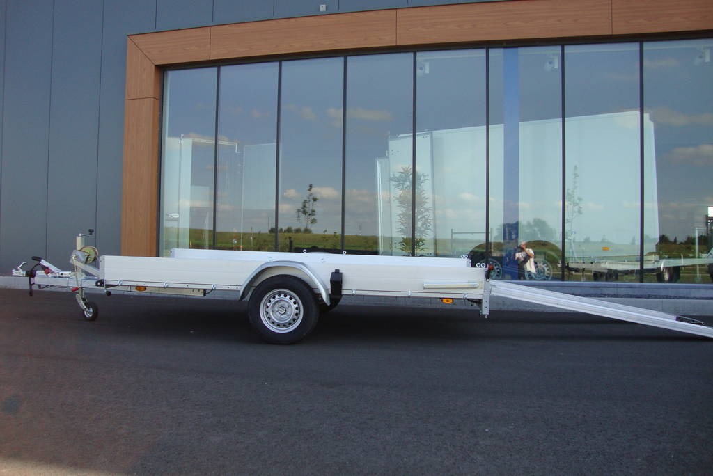 Anssems AMT 1300 ECO Autotransporter enkelas 340x180cm 1300kg geremd, foto 2 van 6