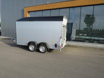 Easyline Gesloten aanhangwagen tandemas 378x185x203cm 2600kg ALU met zijdeur