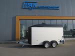 Easyline Gesloten aanhangwagen tandemas 378x185x203cm 2600kg ALU met zijdeur