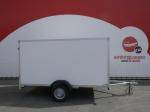 Easyline Gesloten aanhangwagen enkelas 300x130x150cm 1450kg