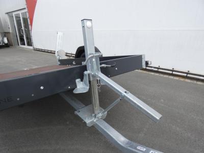 Proline kantelbare Motortransporter enkelas 260x155cm 750kg