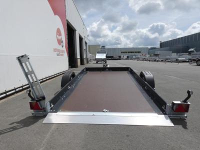 Proline hydraulisch zakbare Motortransporter enkelas 315x180cm 1600kg