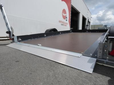 Proline hydraulisch zakbare Motortransporter enkelas 260x155cm 1600kg