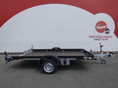 Proline hydraulisch zakbare Motortransporter enkelas 315x180cm 1600kg