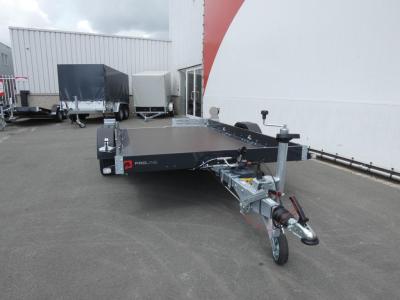 Proline hydraulisch zakbare Motortransporter enkelas 260x155cm 1500kg