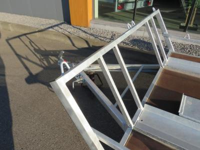 Loady Motortransporter enkelas 220x150cm 750kg 2 motoren