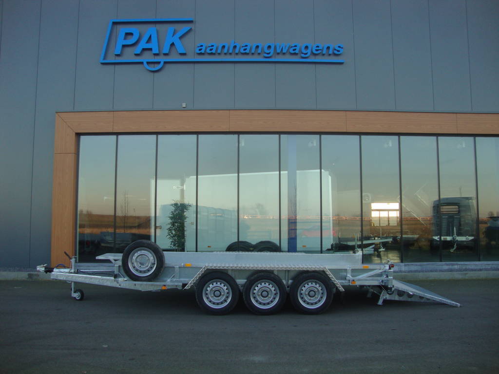 Ifor-Williams GP147 Machinetransporter tridemas 429x193cm 3500kg geremd, foto 2 van 6