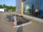 Proline hydraulisch zakbare Motortransporter enkelas 375x180cm 1900kg