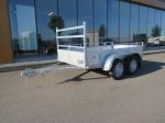 Loady Bakwagen tandemas 257x130cm 750kg ALU