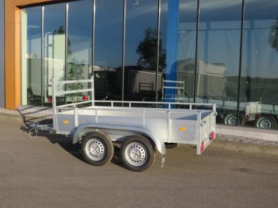 Loady Bakwagen tandemas 257x150cm 750kg ALU