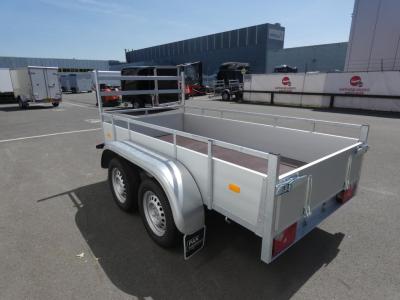 Loady Bakwagen tandemas 257x150cm 750kg ALU