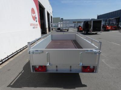 Loady Bakwagen tandemas 257x150cm 750kg ALU