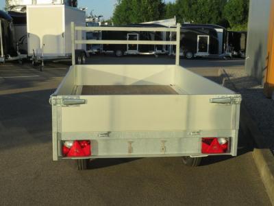 Loady Plateauwagen tandemas 310x154cm 750kg