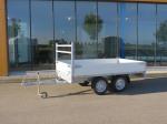 Loady Plateauwagen tandemas 260x154cm 750kg