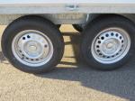 Loady Plateauwagen tandemas 310x154cm 750kg