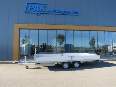 Easyline Plateauwagen tandemas 505x200cm 3500kg