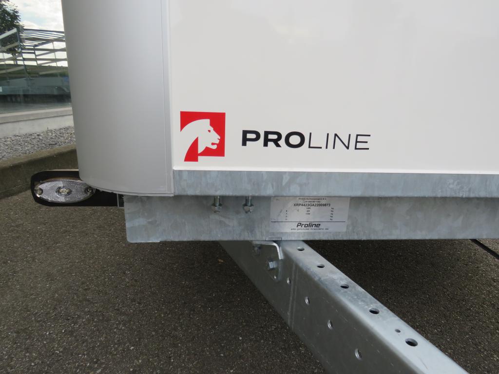 Proline AERO Gesloten aanhangwagen enkelas 265x158x160cm 1450kg