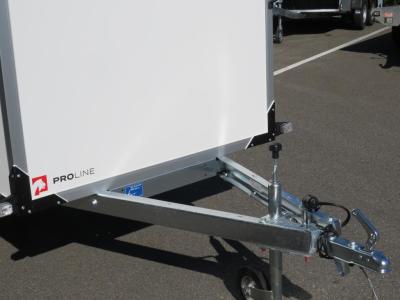 Proline Gesloten aanhangwagen enkelas 251x132x152cm 750kg