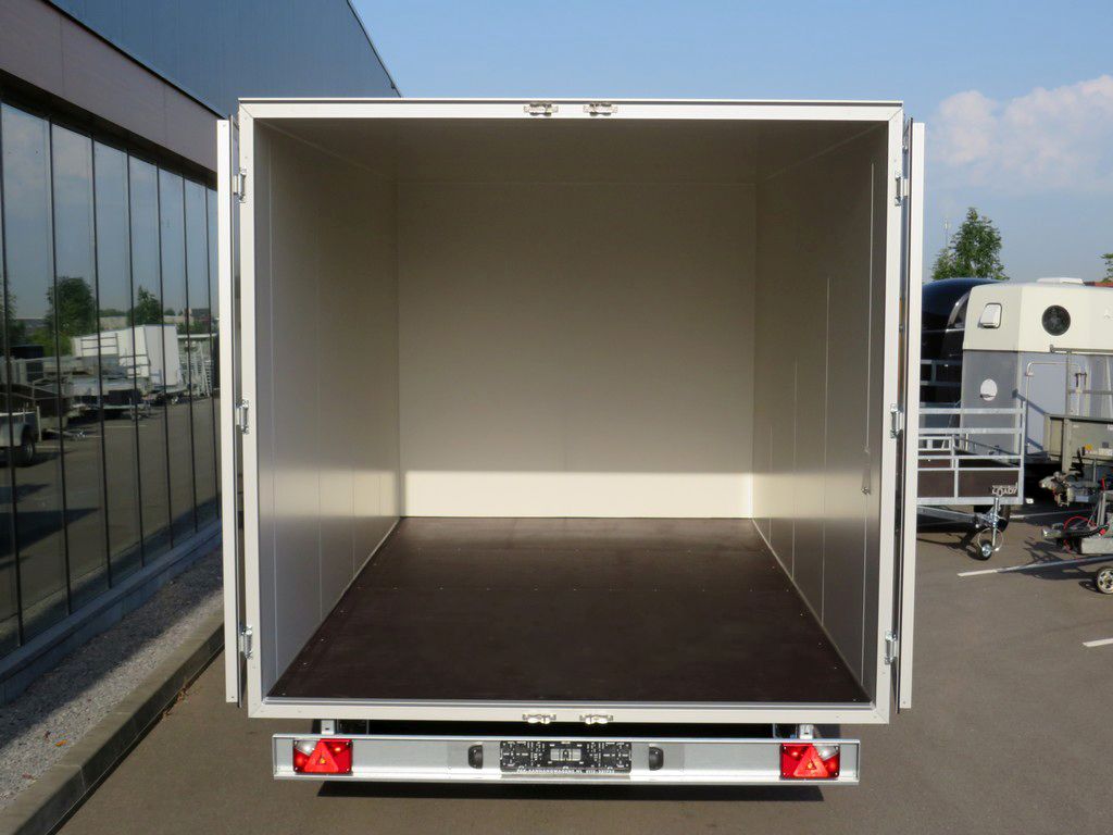 Proline sandwich Gesloten aanhangwagen tandemas 366x204x190cm 3000kg geremd, foto 4 van 6