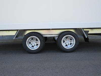 Proline sandwich Gesloten aanhangwagen tandemas 486x204x190cm 3100kg