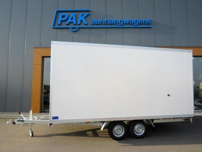 Proline sandwich Gesloten aanhangwagen tandemas 546x204x190cm 2600kg geremd, foto 2 van 6