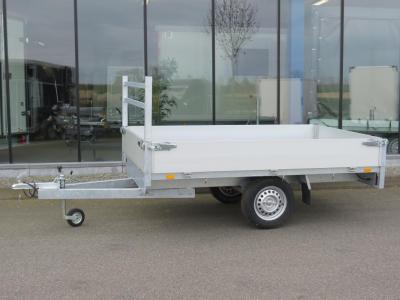 Loady Plateauwagen enkelas 310x154cm 750kg