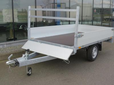 Loady Plateauwagen enkelas 310x154cm 750kg