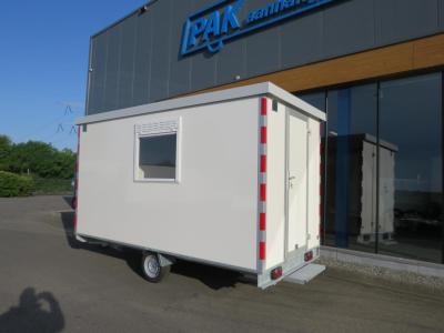 Proline Schaftwagen enkelas 400x200x210cm 1450kg met magazijn