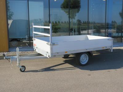 Easyline Plateauwagen enkelas 255x155cm 750kg