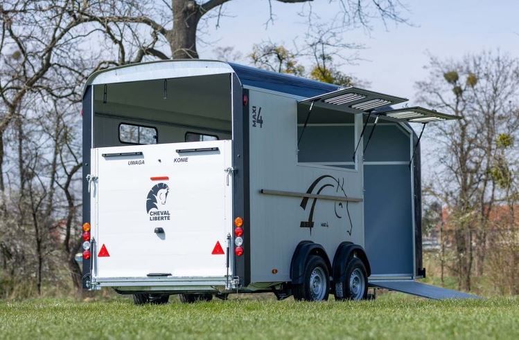 Cheval Liberte Paardentrailer 4-paards trailer 490x208x230cm 3500kg met zadelkamer geremd, foto 6 van 6