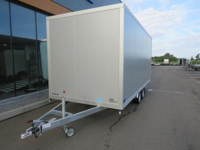 Proline sandwich Gesloten aanhangwagen tandemas 606x204x190cm 2600kg geremd, foto 2 van 6