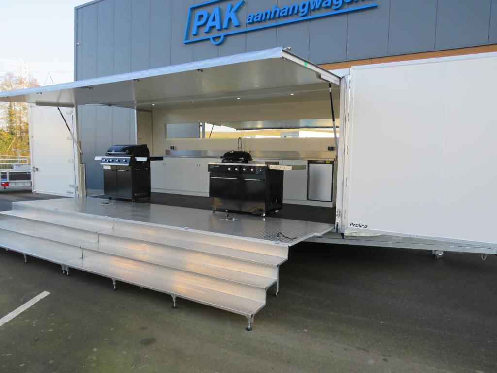 Proline sandwich Gesloten aanhangwagen tandemas 606x244x190cm 3000kg ...